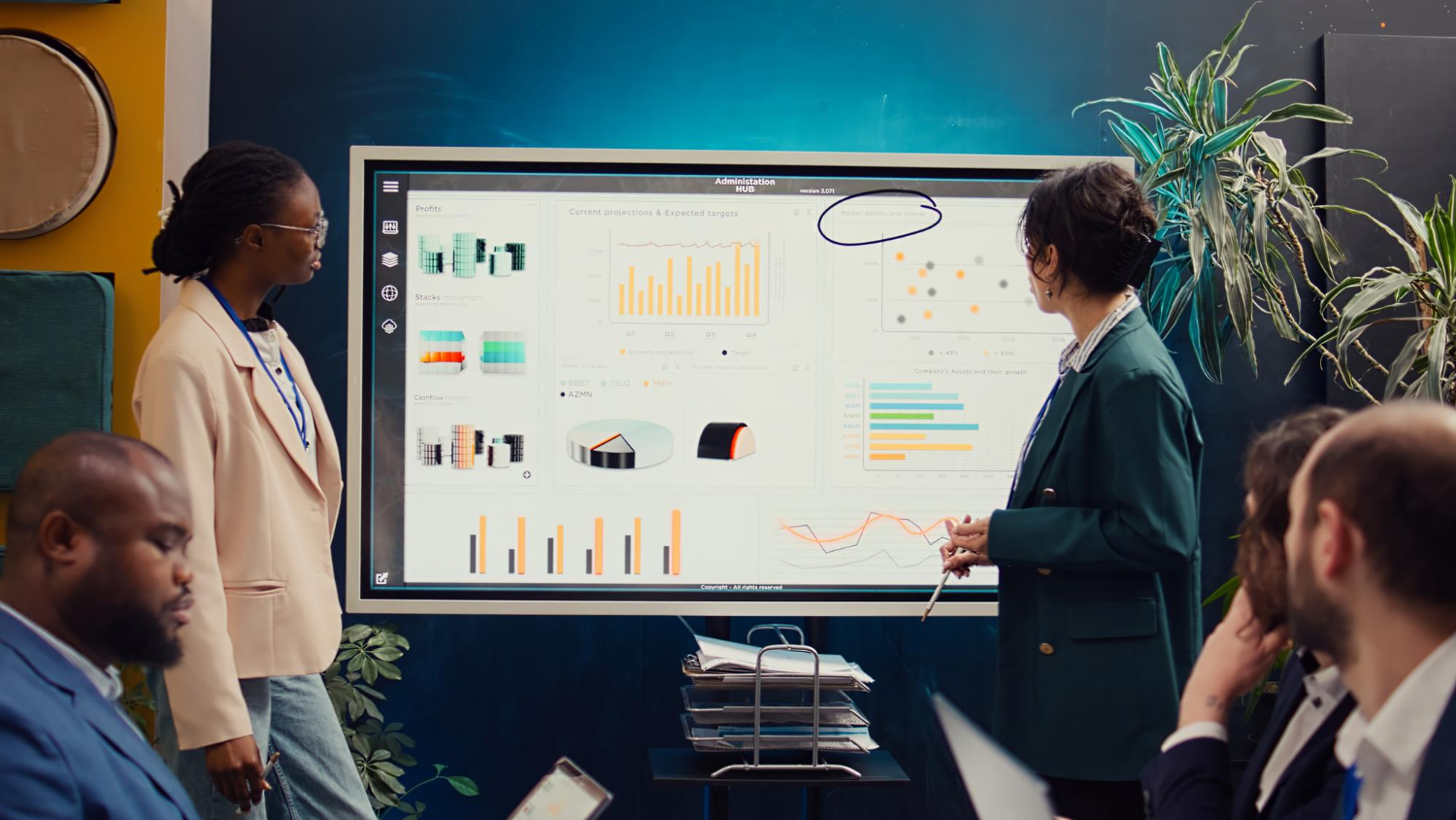 Pogled na konferencijsku dvoranu